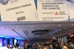 Congresso Mundial Cirurgia do Diabetes NYC 2019